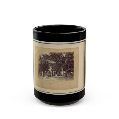 Aiken House On Weldon Railroad, Virginia (U.S. Civil War) Black Coffee Mug