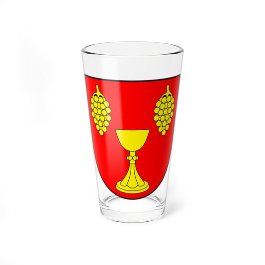 Vignogn wappen (Switzerland) (Coat of Arms) Pint Glass 16oz