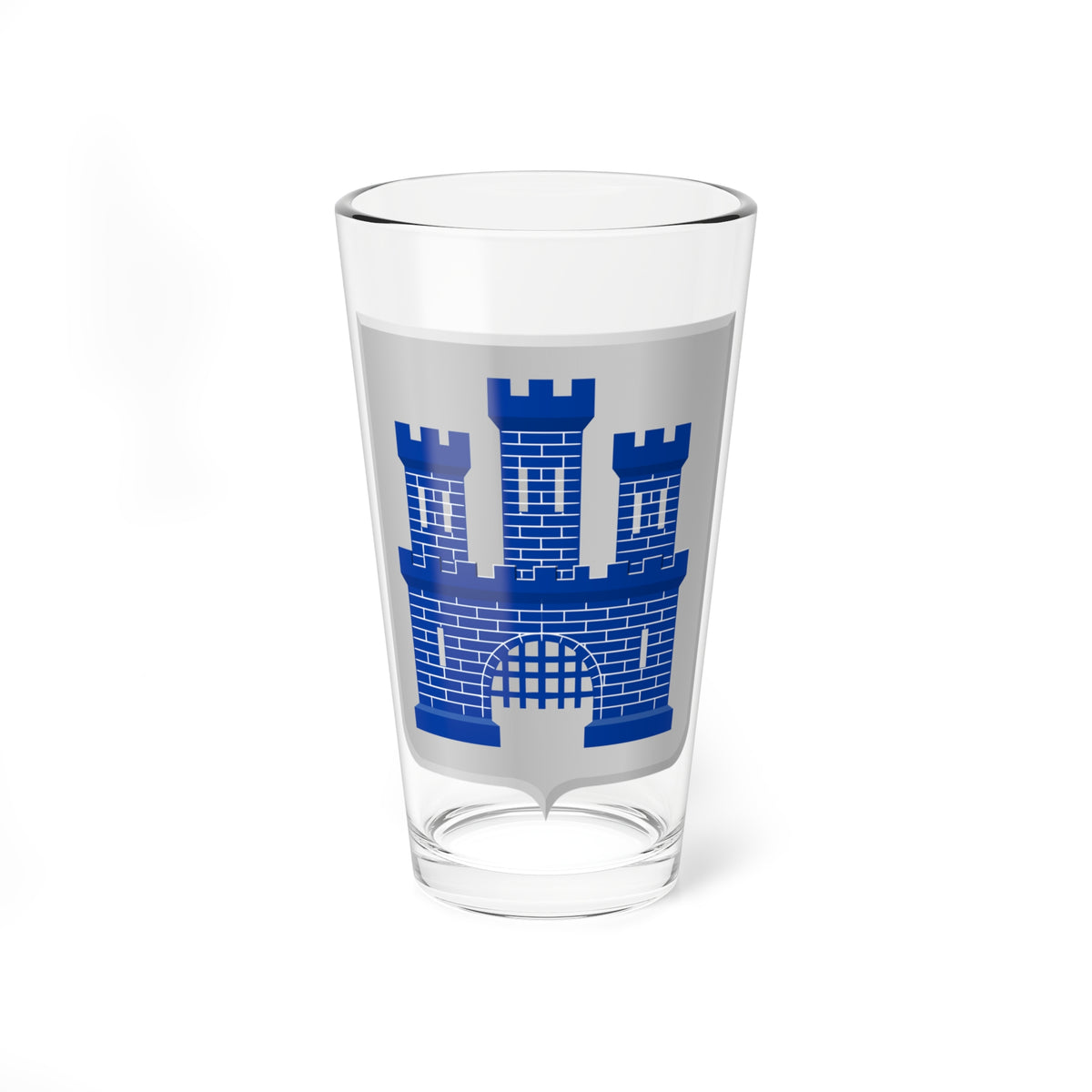 Flobecq wapen (Belgium) (Coat of Arms) Pint Glass 16oz