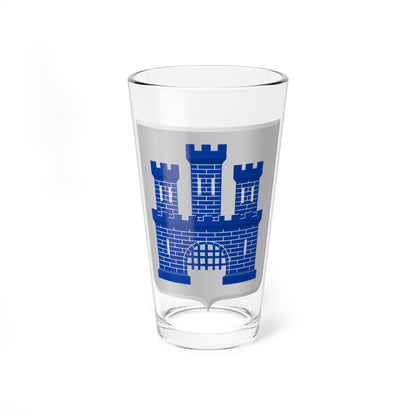 Flobecq wapen (Belgium) (Coat of Arms) Pint Glass 16oz
