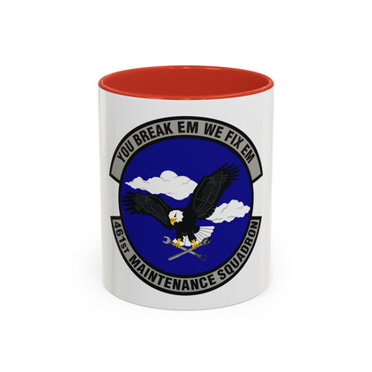 461st Maintenance Squadron (U.S. Air Force) Accent Coffee Mug