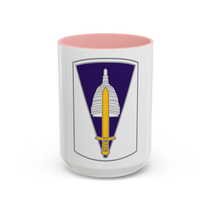 354 Civil Affairs Brigade 2 (U.S. Army) Accent Coffee Mug