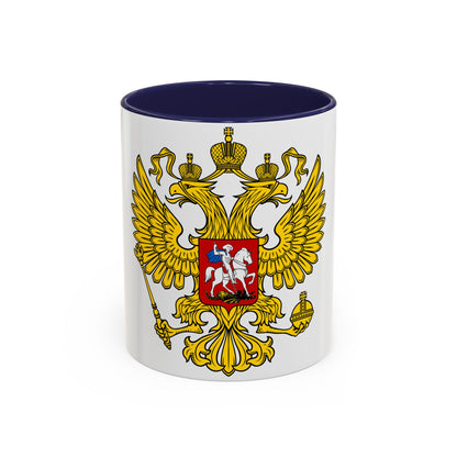 Coat of Arms of the Russian Federation 2 - Accent Coffee Mug