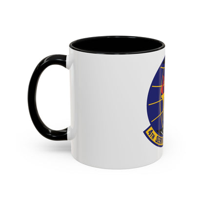 4th Services Squadron (U.S. Air Force) Accent Coffee Mug