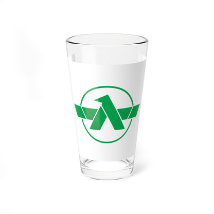 Flag of Tsubata Ishikawa (Japan) Pint Glass 16oz