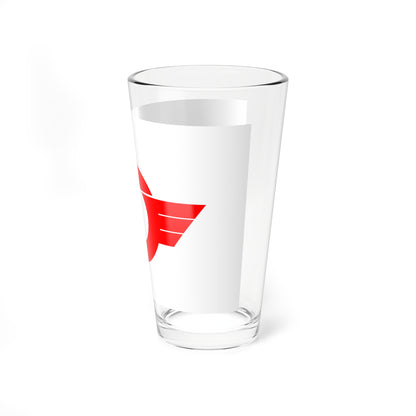 Flag of Toba Mie (Japan) Pint Glass 16oz