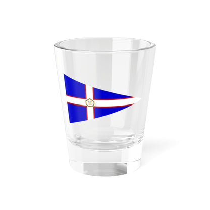 Burgee of Hovas YC (Sweden) Shot Glass 1.5oz
