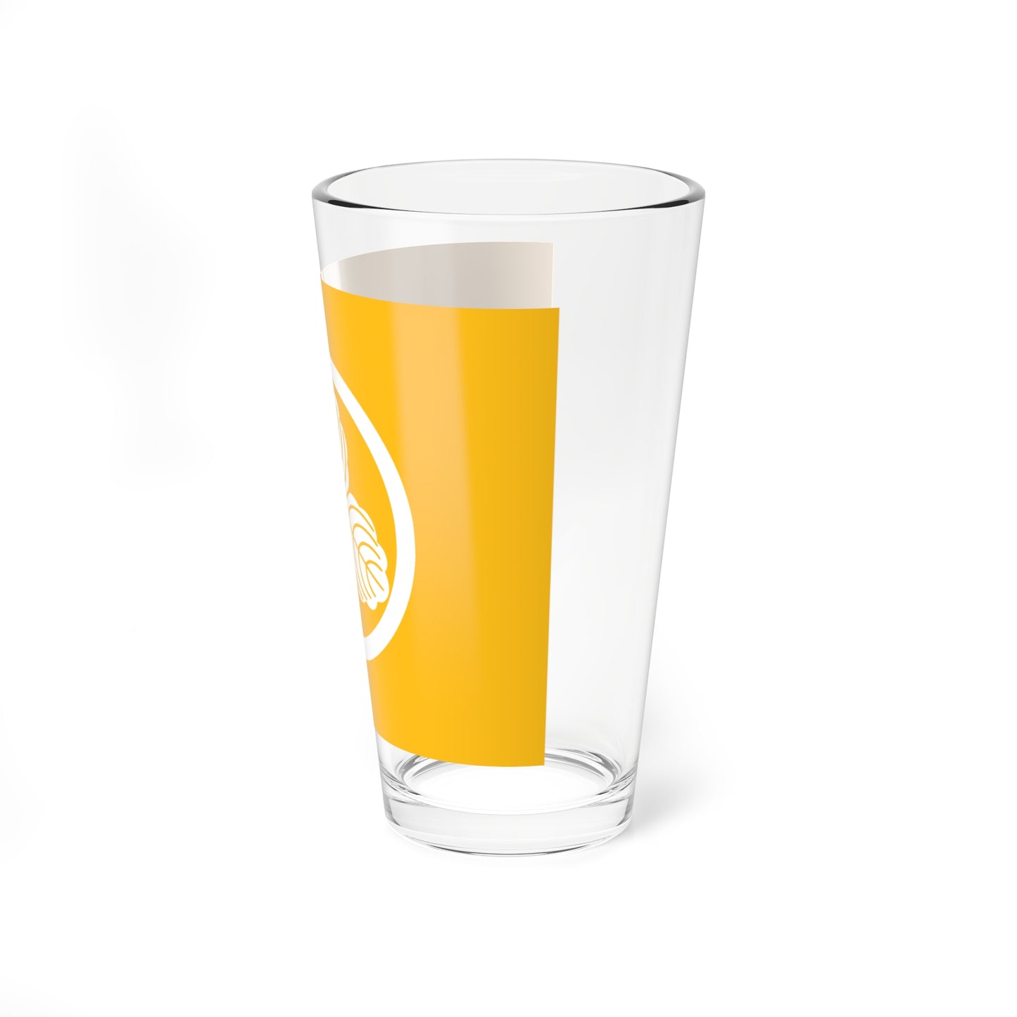 Flag of the Makino Lords of Nagaoka in Echigo Province A (Japan) Pint Glass 16oz
