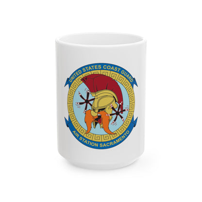 USCG AS Sacramento CA (U.S. Coast Guard) White Coffee Mug