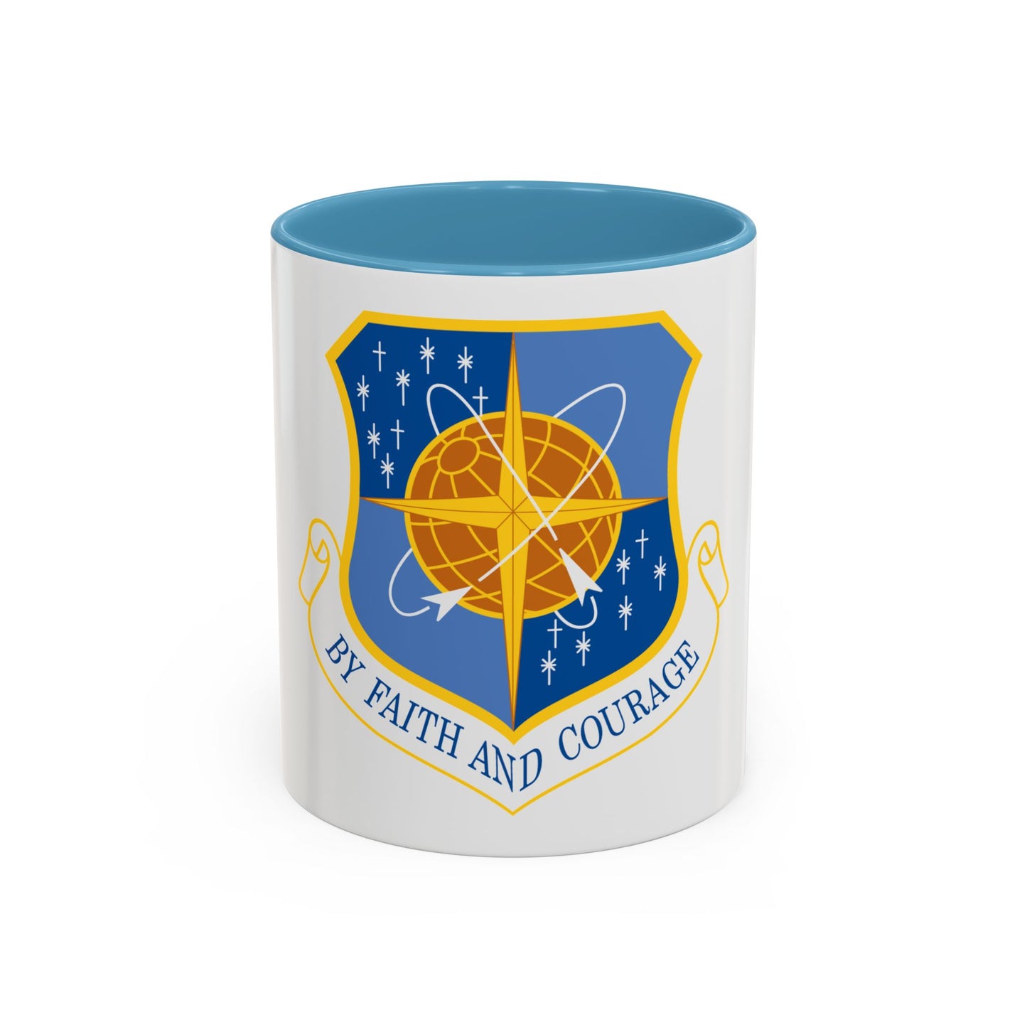 172d Airlift Wing (U.S. Air Force) Accent Coffee Mug