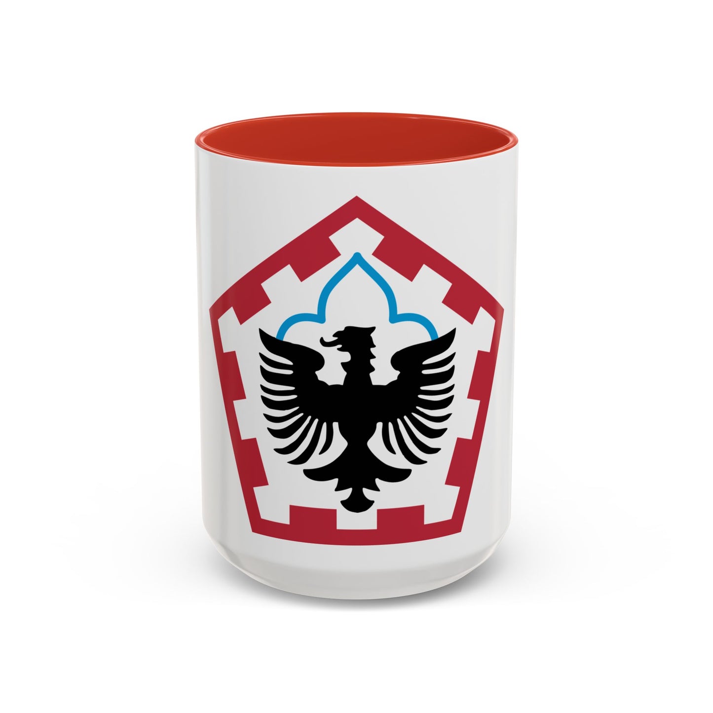 555th Engineer Brigade (U.S. Army) Accent Coffee Mug