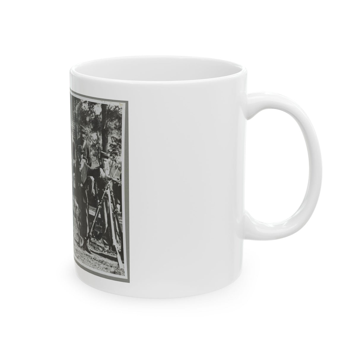 Appomattox Courthouse, Va. April 1865 (U.S. Civil War) White Coffee Mug