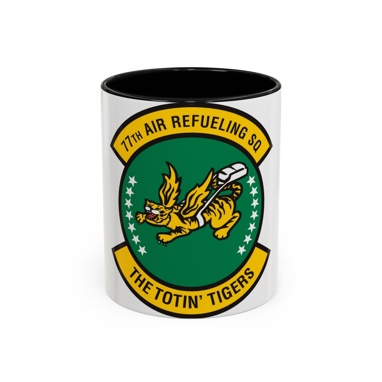 77 Air Refueling Squadron AFRC (U.S. Air Force) Accent Coffee Mug