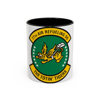 77 Air Refueling Squadron AFRC (U.S. Air Force) Accent Coffee Mug