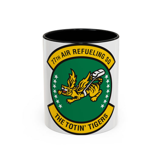 77 Air Refueling Squadron AFRC (U.S. Air Force) Accent Coffee Mug