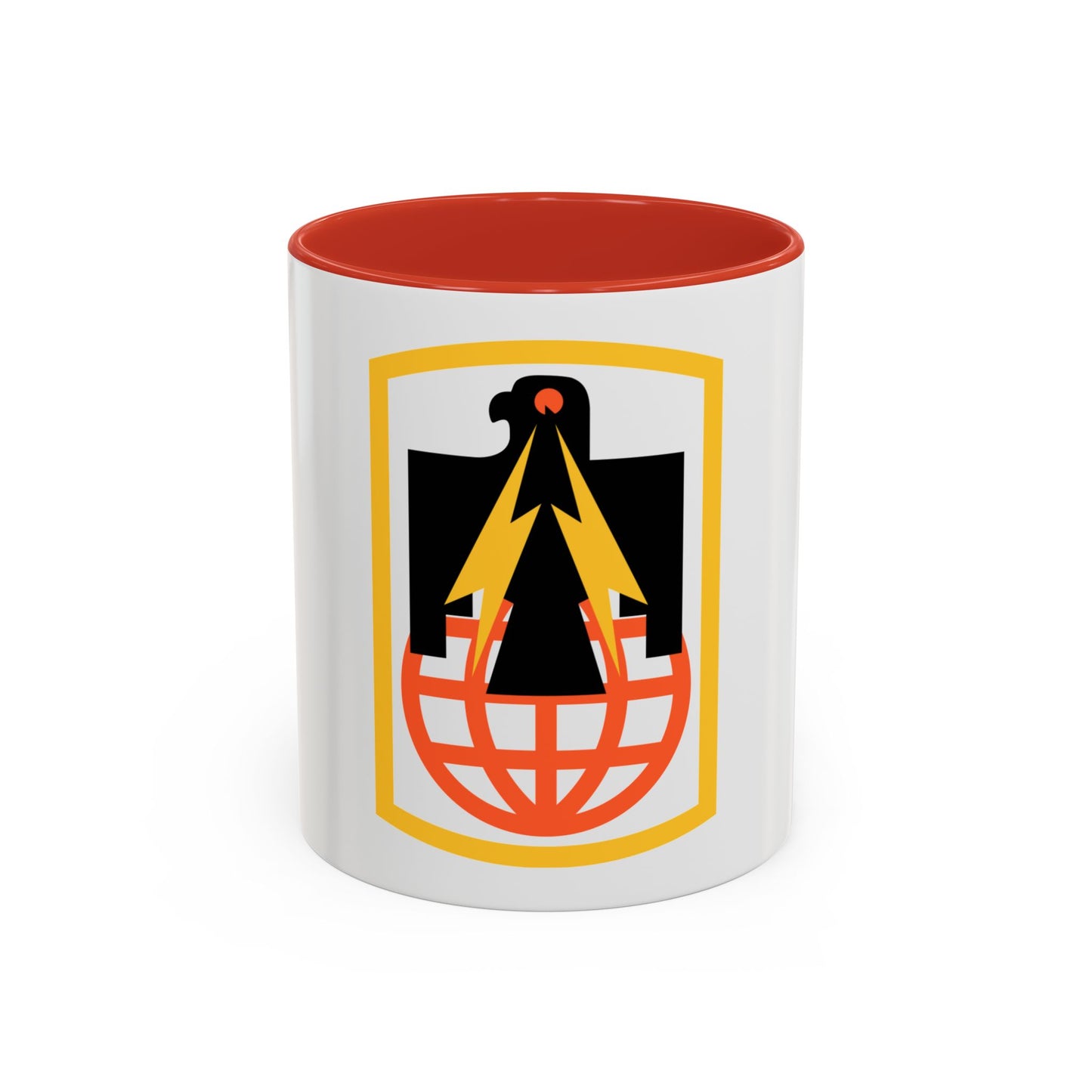 11th Signal Brigade (U.S. Army) Accent Coffee Mug