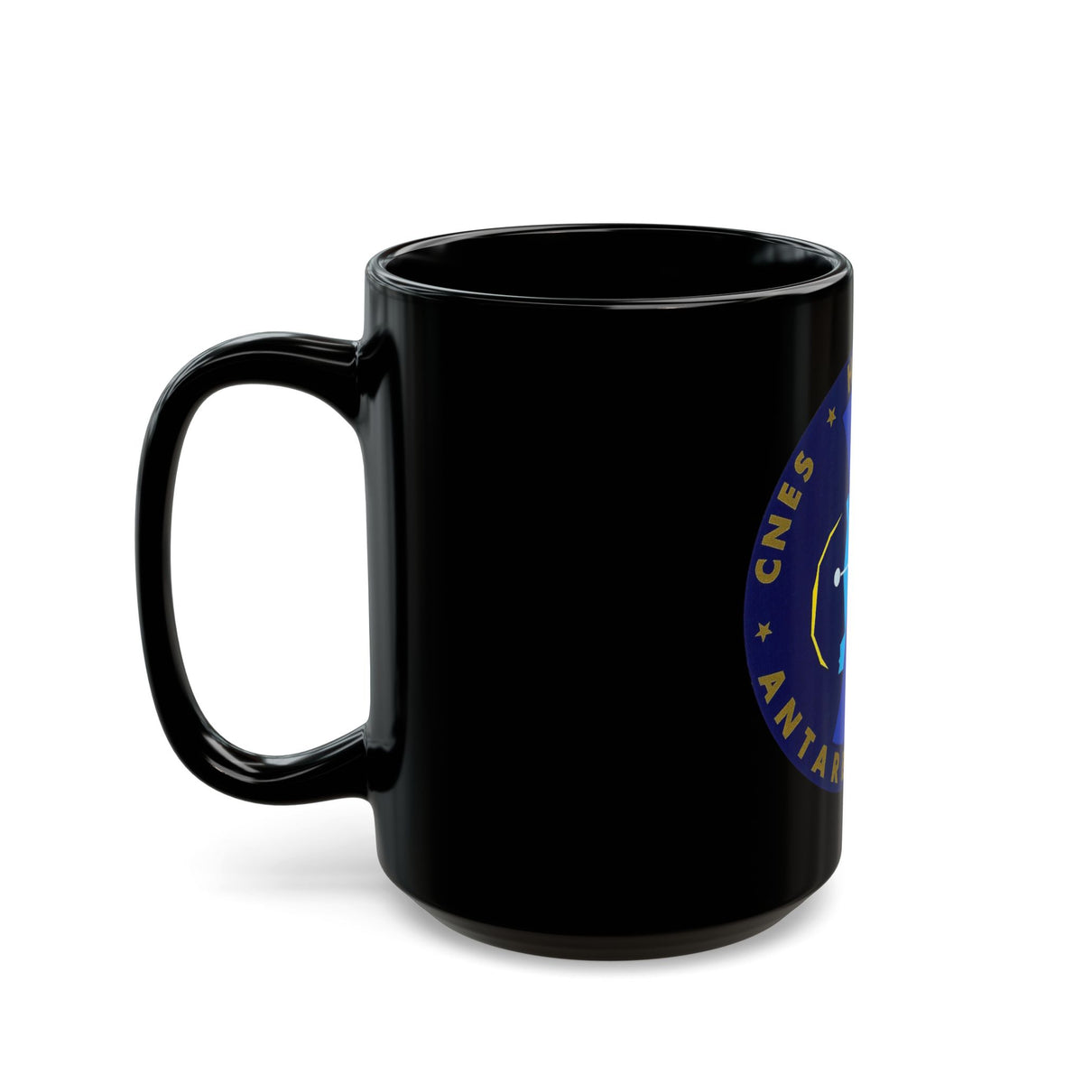 Soyuz TM-15 (Soyuz Programme) Black Coffee Mug