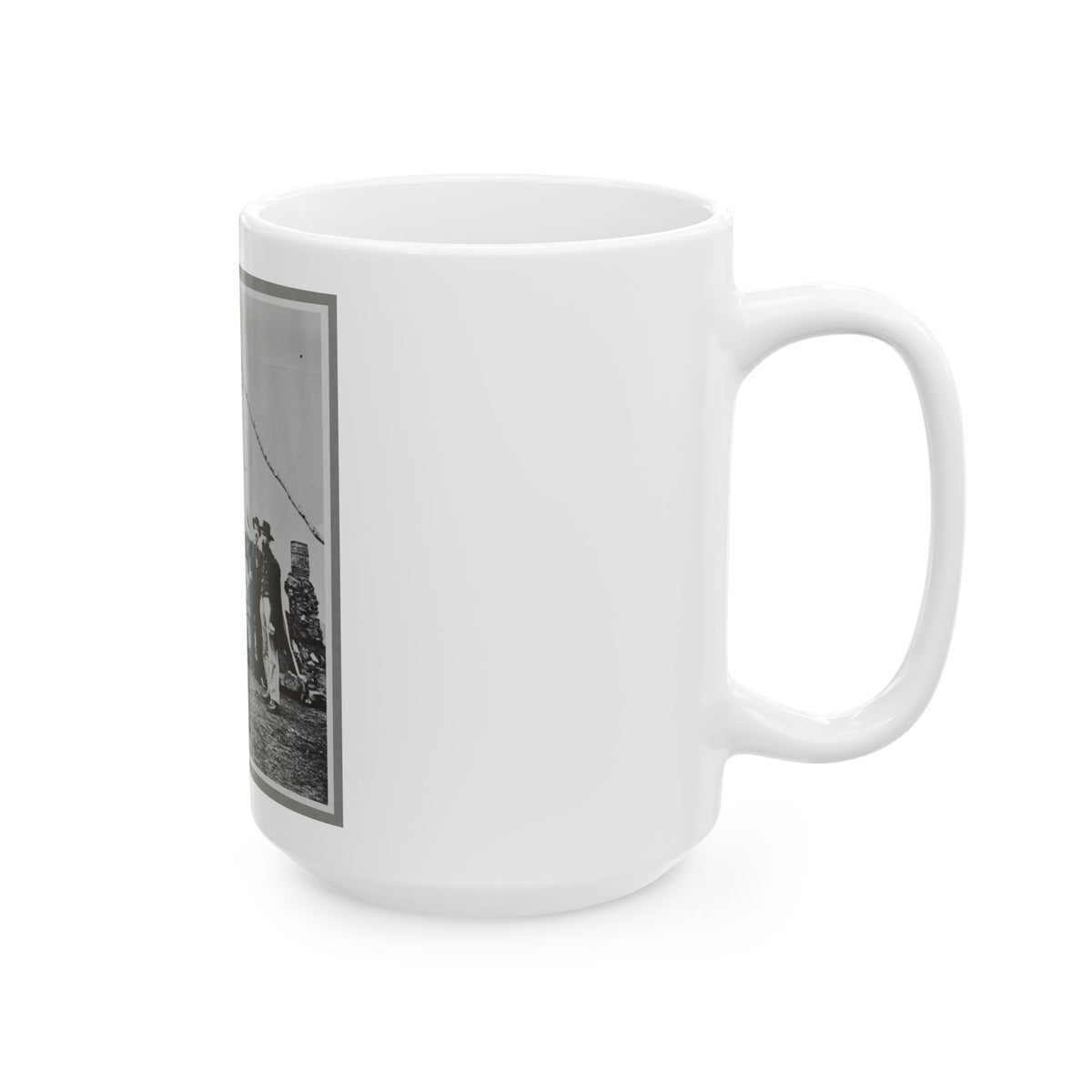 Meat For The Army (U.S. Civil War) White Coffee Mug
