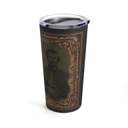 Two Unidentified Soldiers In Union Uniforms (U.S. Civil War) Tumbler 20oz-Go Mug Yourself