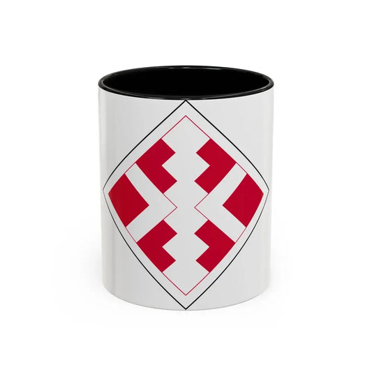 411th Engineer Brigade (U.S. Army) Accent Coffee Mug 11oz Black - Go Mug Yourself