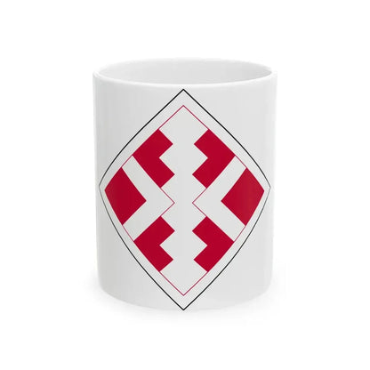 411th Engineer Brigade (U.S. Army) White Coffee Mug 11oz - Go Mug Yourself