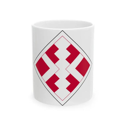 411th Engineer Brigade (U.S. Army) White Coffee Mug - Go Mug Yourself