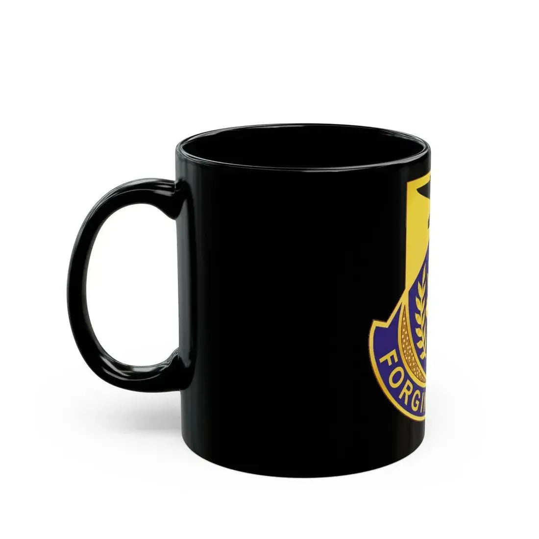 412 Civil Affairs Battalion (U.S. Army) Black Coffee Mug - Go Mug Yourself
