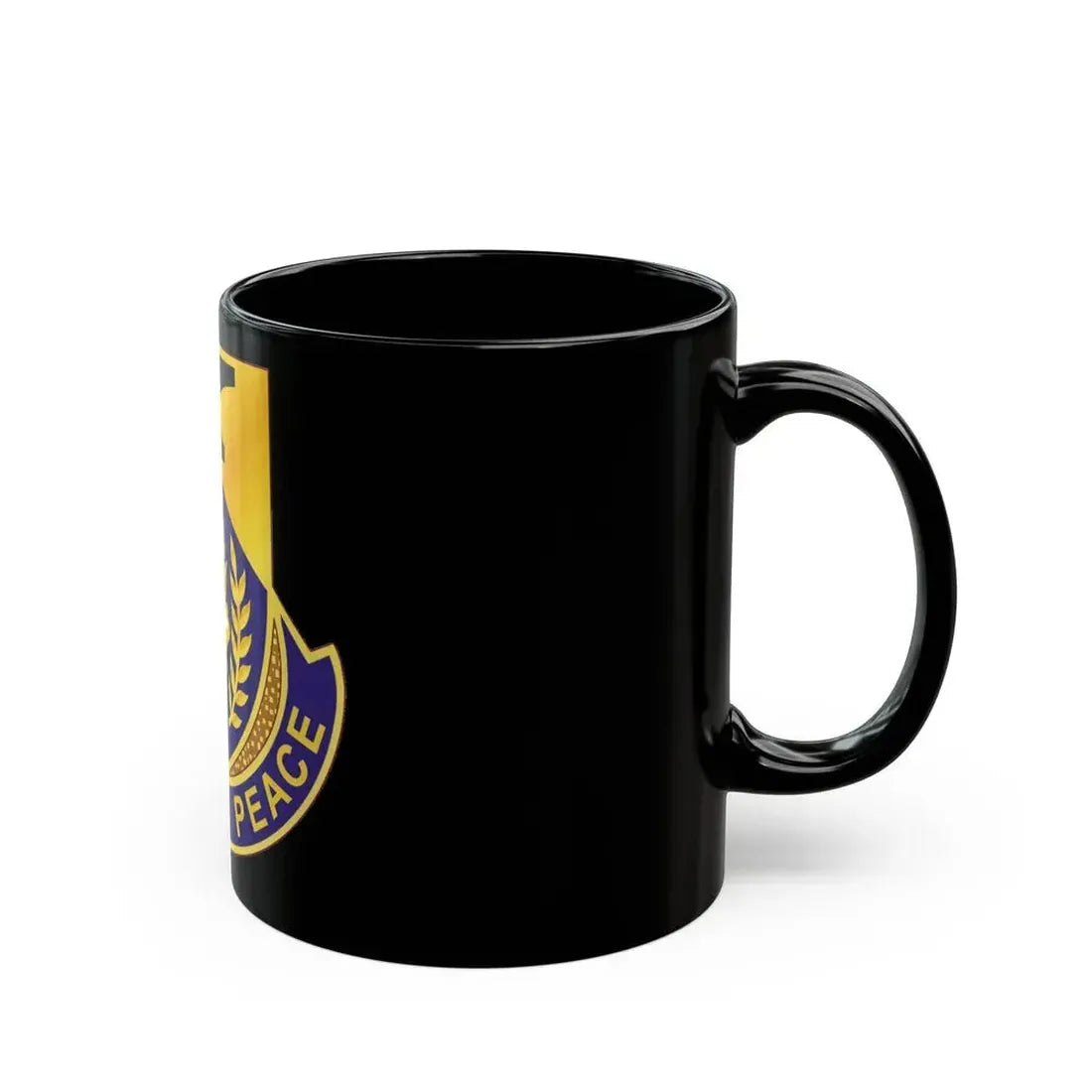 412 Civil Affairs Battalion (U.S. Army) Black Coffee Mug - Go Mug Yourself