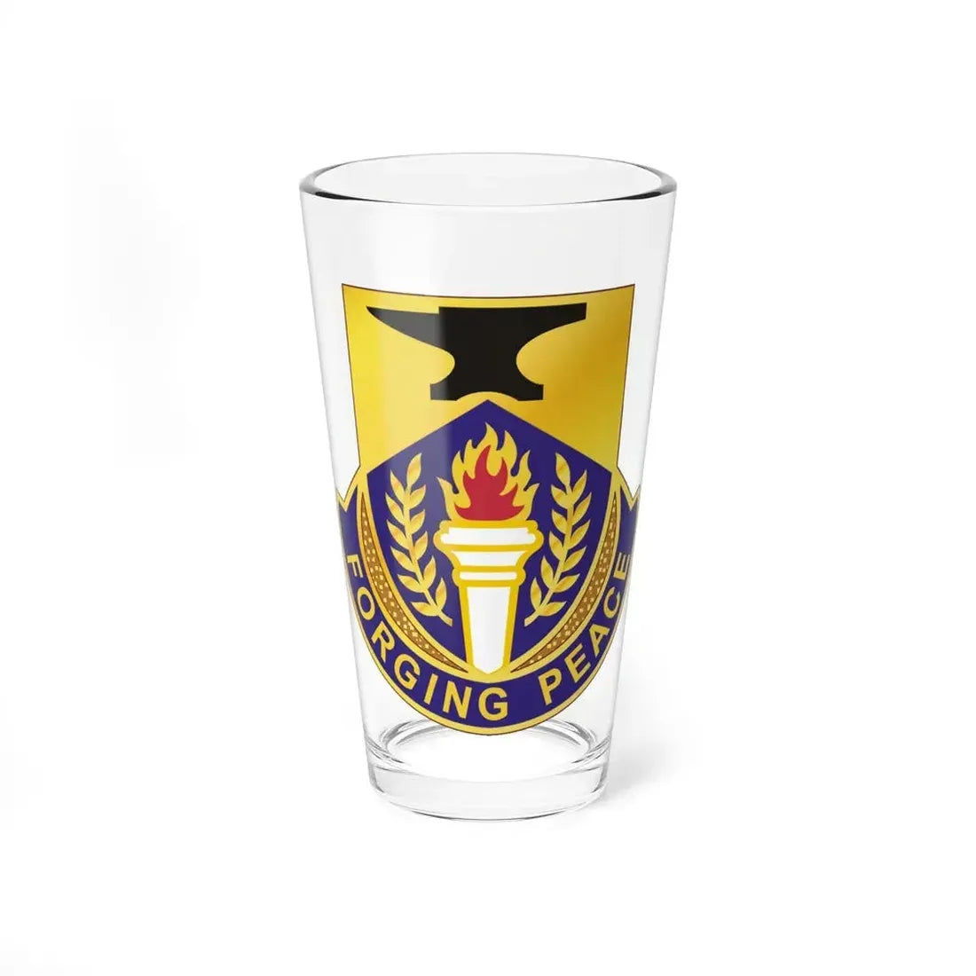 412 Civil Affairs Battalion (U.S. Army) Pint Glass 16oz 16oz - Go Mug Yourself