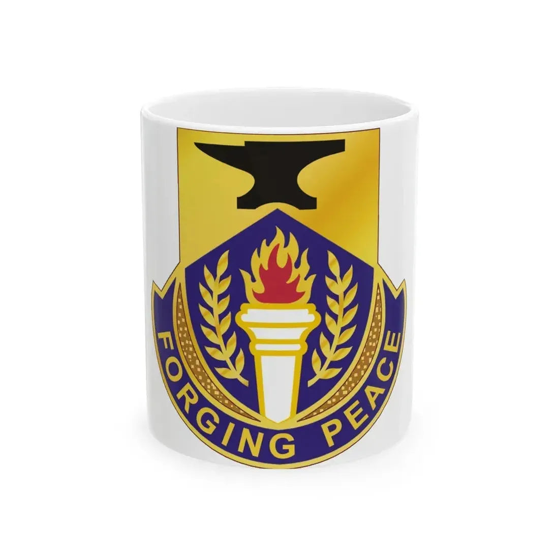 412 Civil Affairs Battalion (U.S. Army) White Coffee Mug - Go Mug Yourself