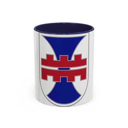 412 Engineer Command (U.S. Army) Accent Coffee Mug 11oz Navy - Go Mug Yourself