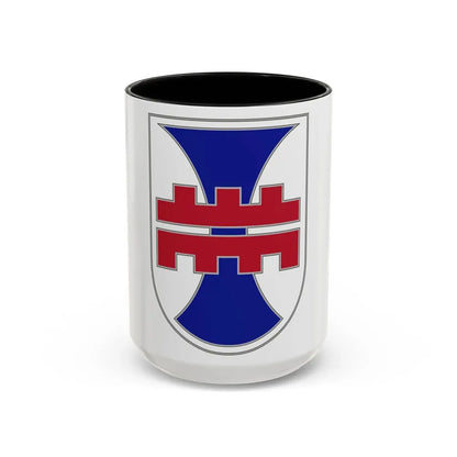 412 Engineer Command (U.S. Army) Accent Coffee Mug 15oz Black - Go Mug Yourself