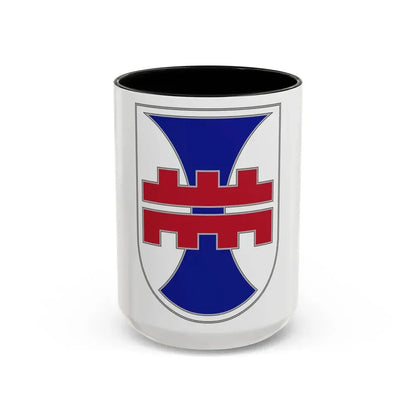 412 Engineer Command (U.S. Army) Accent Coffee Mug 15oz Black - Go Mug Yourself
