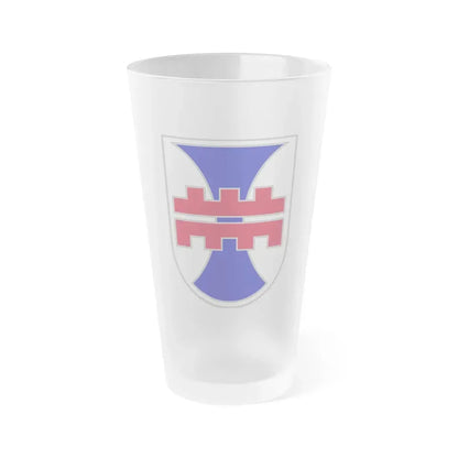 412 Engineer Command (U.S. Army) Frosted Pint Glass 16oz Default Title - Go Mug Yourself