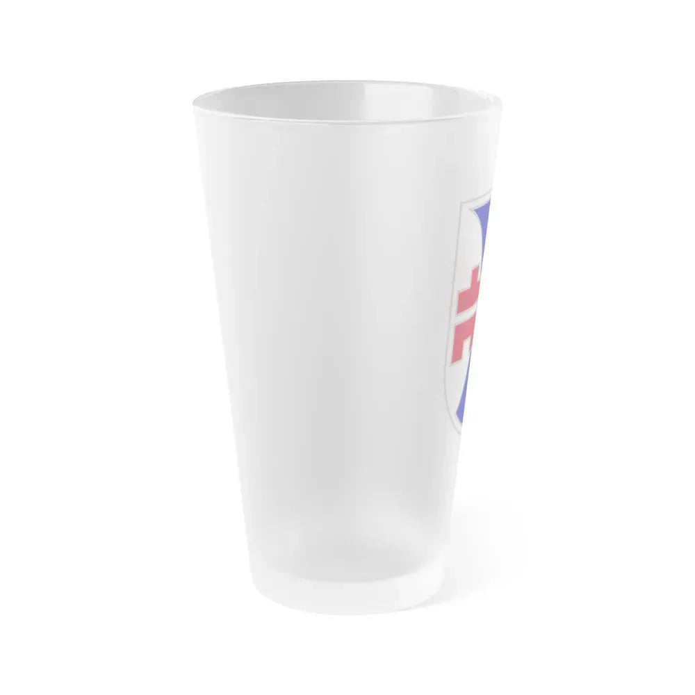 412 Engineer Command (U.S. Army) Frosted Pint Glass 16oz - Go Mug Yourself