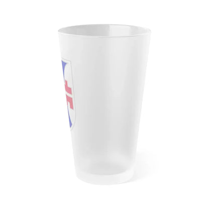 412 Engineer Command (U.S. Army) Frosted Pint Glass 16oz - Go Mug Yourself