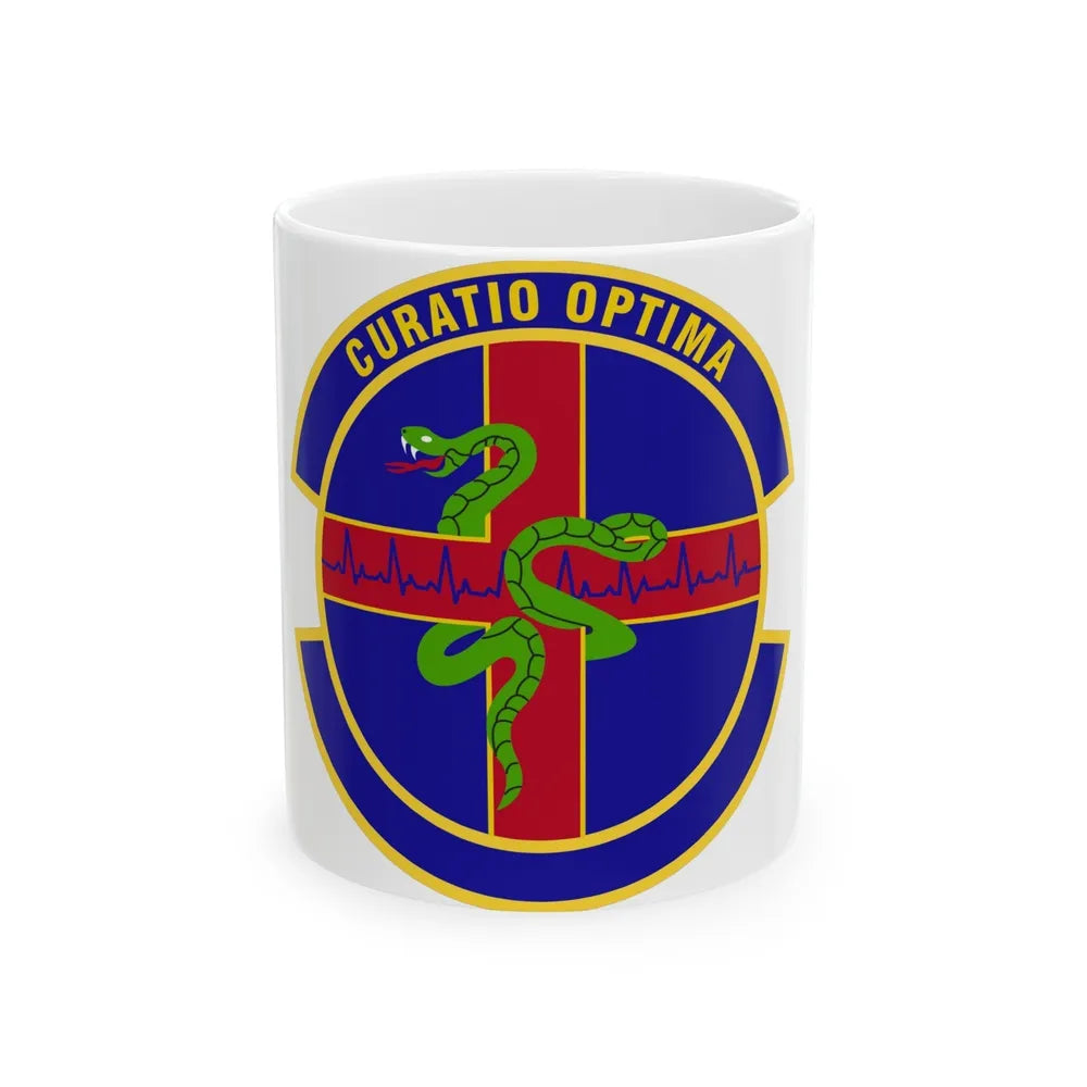 412 Healthcare Operations Squadron AFMC (U.S. Air Force) White Coffee Mug-11oz-Go Mug Yourself