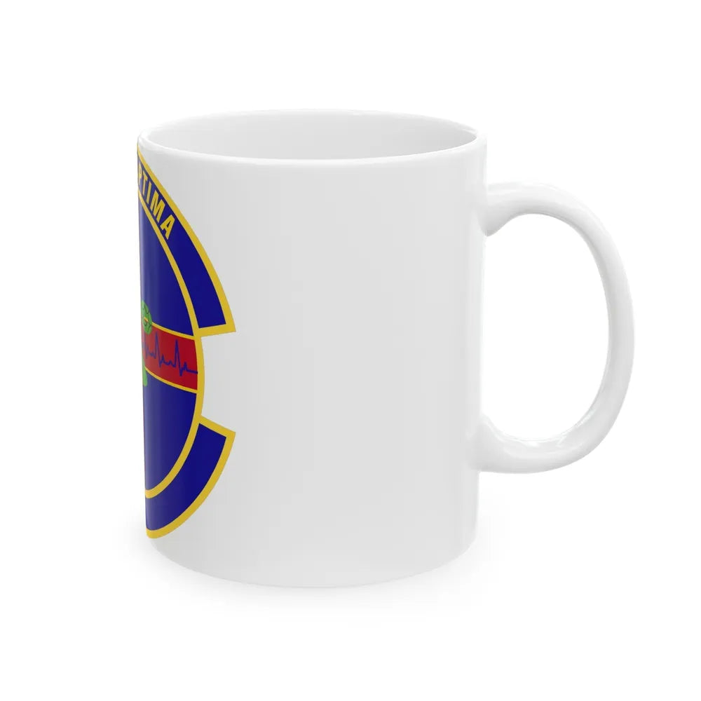 412 Healthcare Operations Squadron AFMC (U.S. Air Force) White Coffee Mug-Go Mug Yourself