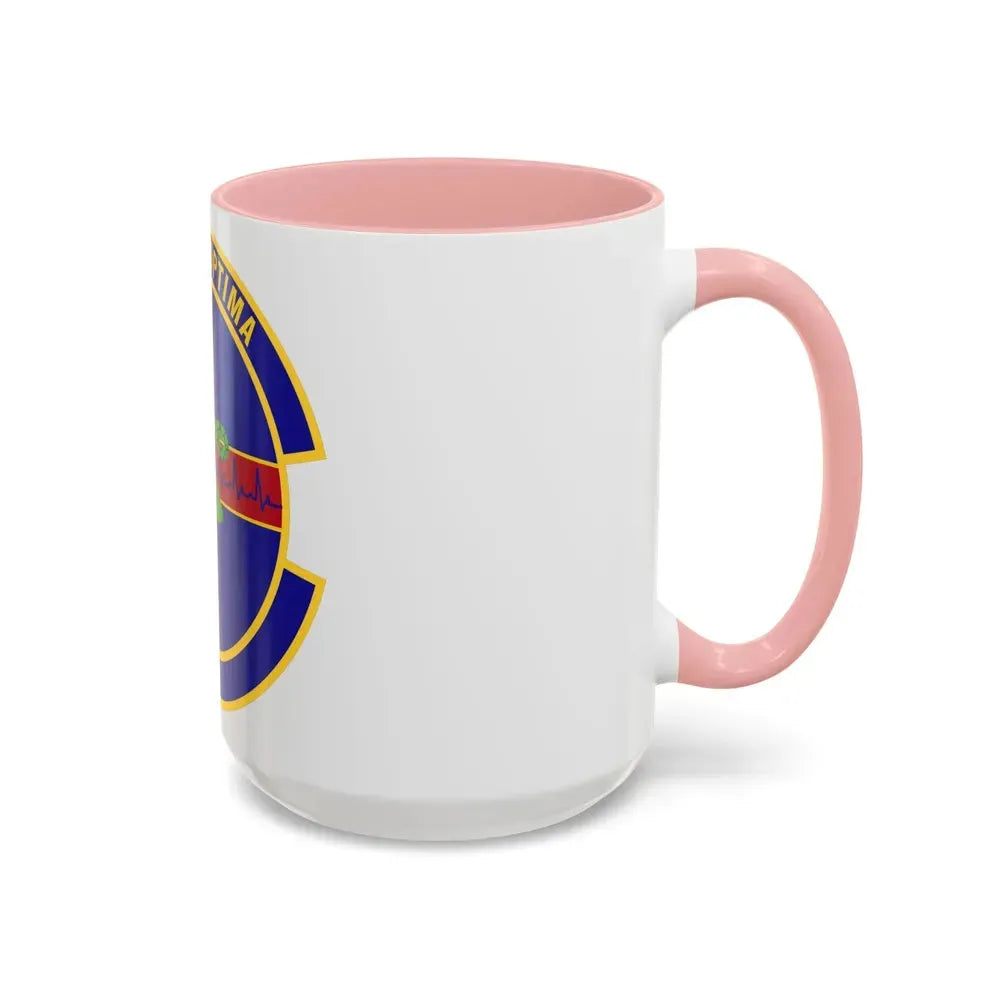 412 Healthcare Operations Squadron AFMC (U.S. Air Force) Accent Coffee Mug - Go Mug Yourself