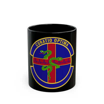 412 Healthcare Operations Squadron AFMC (U.S. Air Force) Black Coffee Mug 11oz - Go Mug Yourself