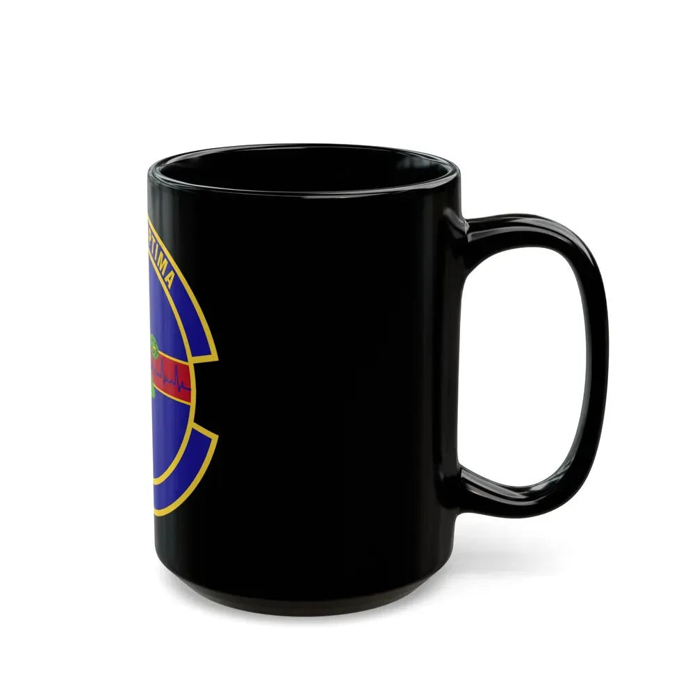 412 Healthcare Operations Squadron AFMC (U.S. Air Force) Black Coffee Mug - Go Mug Yourself
