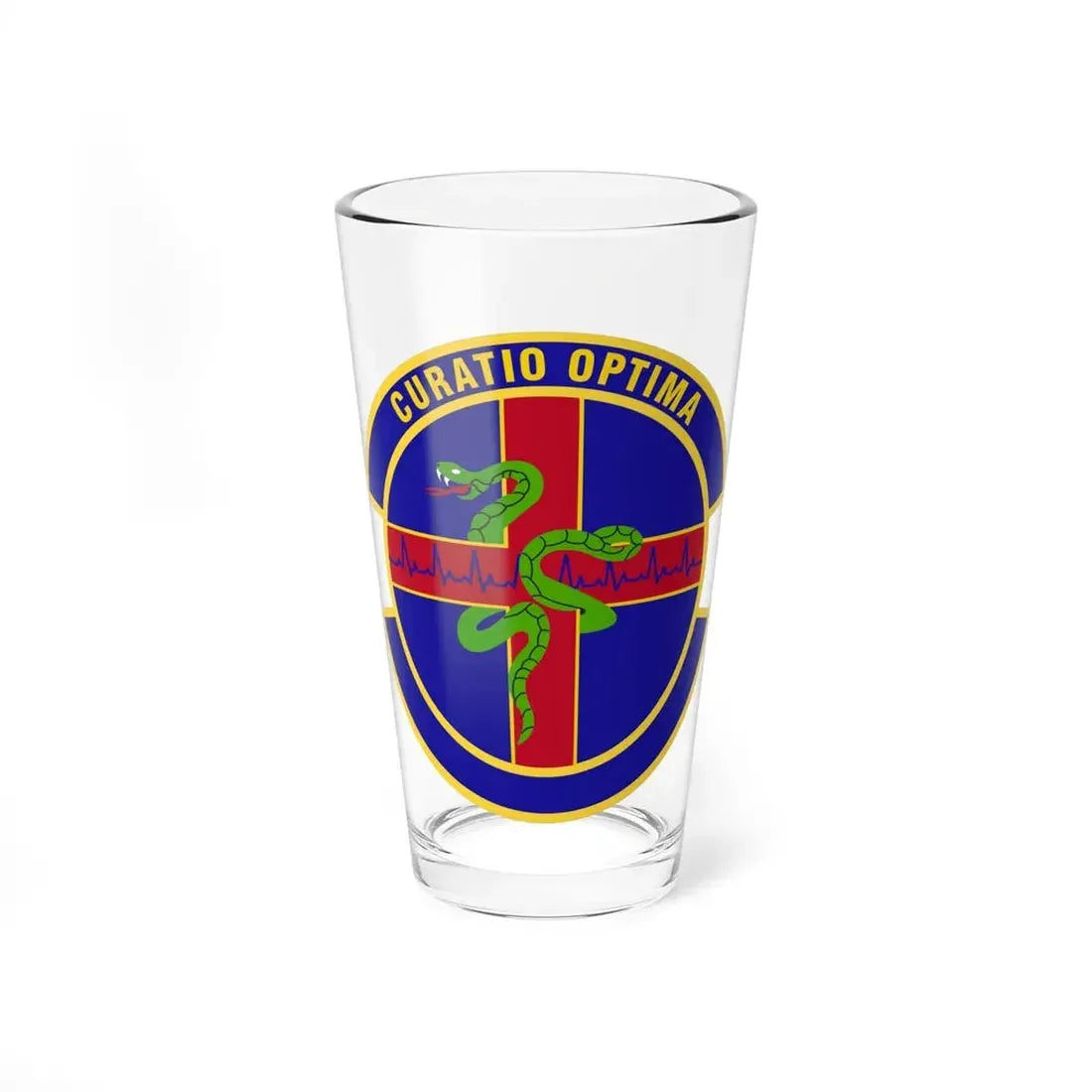 412 Healthcare Operations Squadron AFMC (U.S. Air Force) Pint Glass 16oz 16oz - Go Mug Yourself