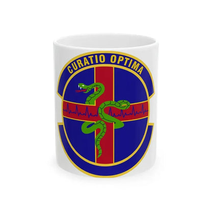 412 Healthcare Operations Squadron AFMC (U.S. Air Force) White Coffee Mug 11oz - Go Mug Yourself