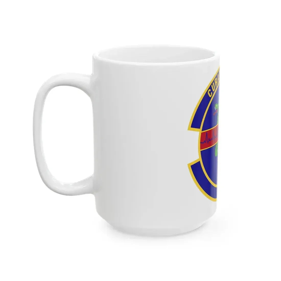 412 Healthcare Operations Squadron AFMC (U.S. Air Force) White Coffee Mug - Go Mug Yourself