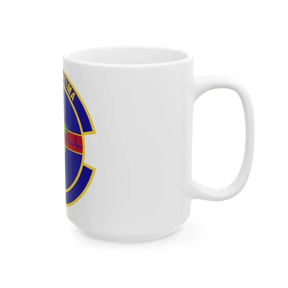 412 Healthcare Operations Squadron AFMC (U.S. Air Force) White Coffee Mug - Go Mug Yourself