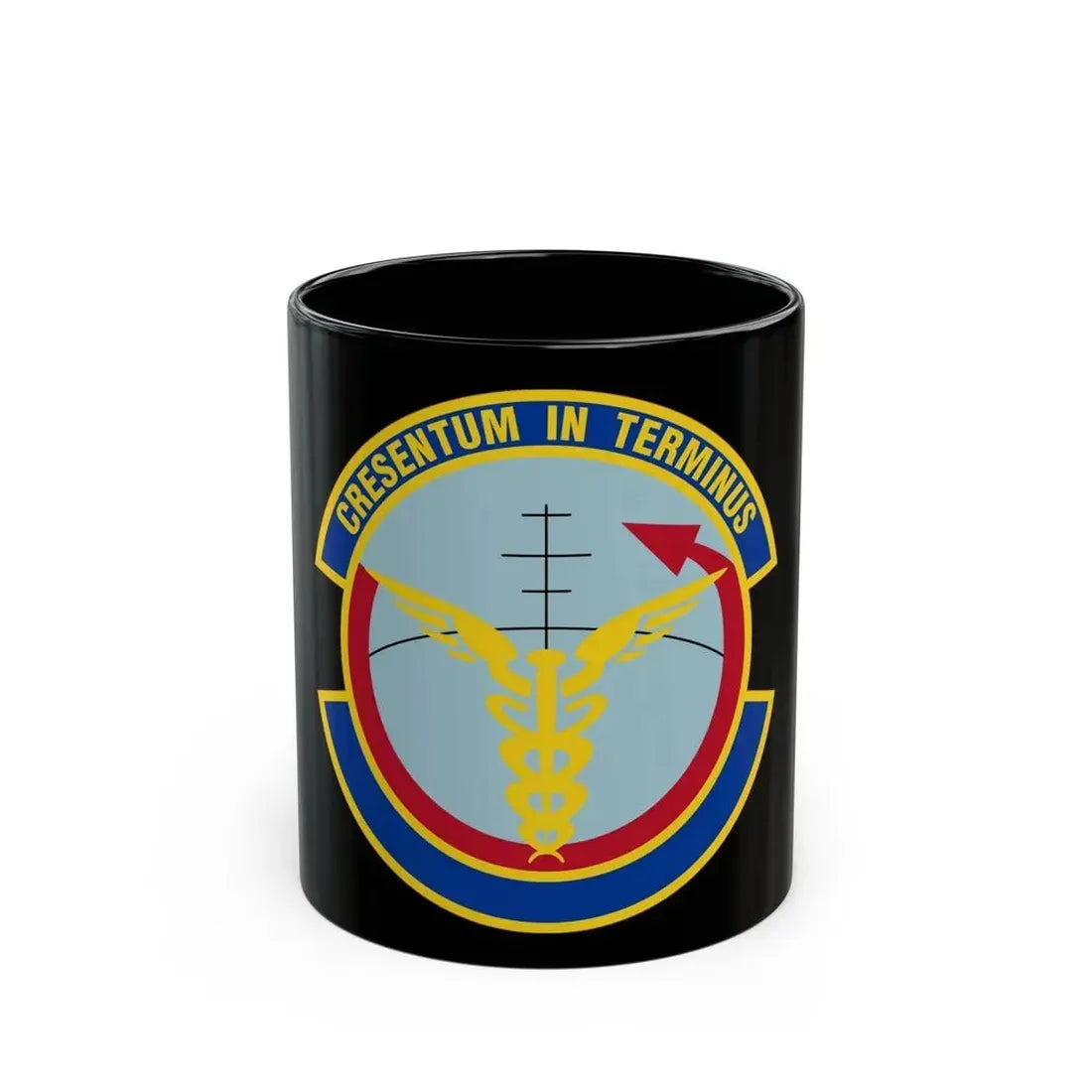 412 Operational Medical Readiness Squadron AFMC (U.S. Air Force) Black Coffee Mug 11oz - Go Mug Yourself