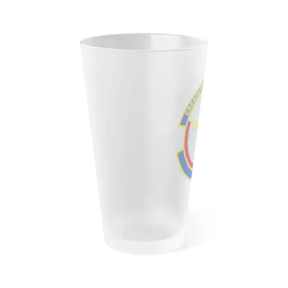 412 Operational Medical Readiness Squadron AFMC (U.S. Air Force) Frosted Pint Glass 16oz - Go Mug Yourself