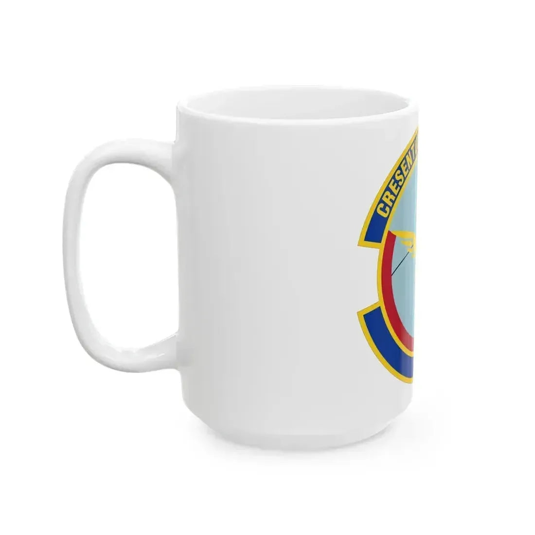 412 Operational Medical Readiness Squadron AFMC (U.S. Air Force) White Coffee Mug - Go Mug Yourself