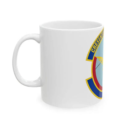 412 Operational Medical Readiness Squadron AFMC (U.S. Air Force) White Coffee Mug - Go Mug Yourself