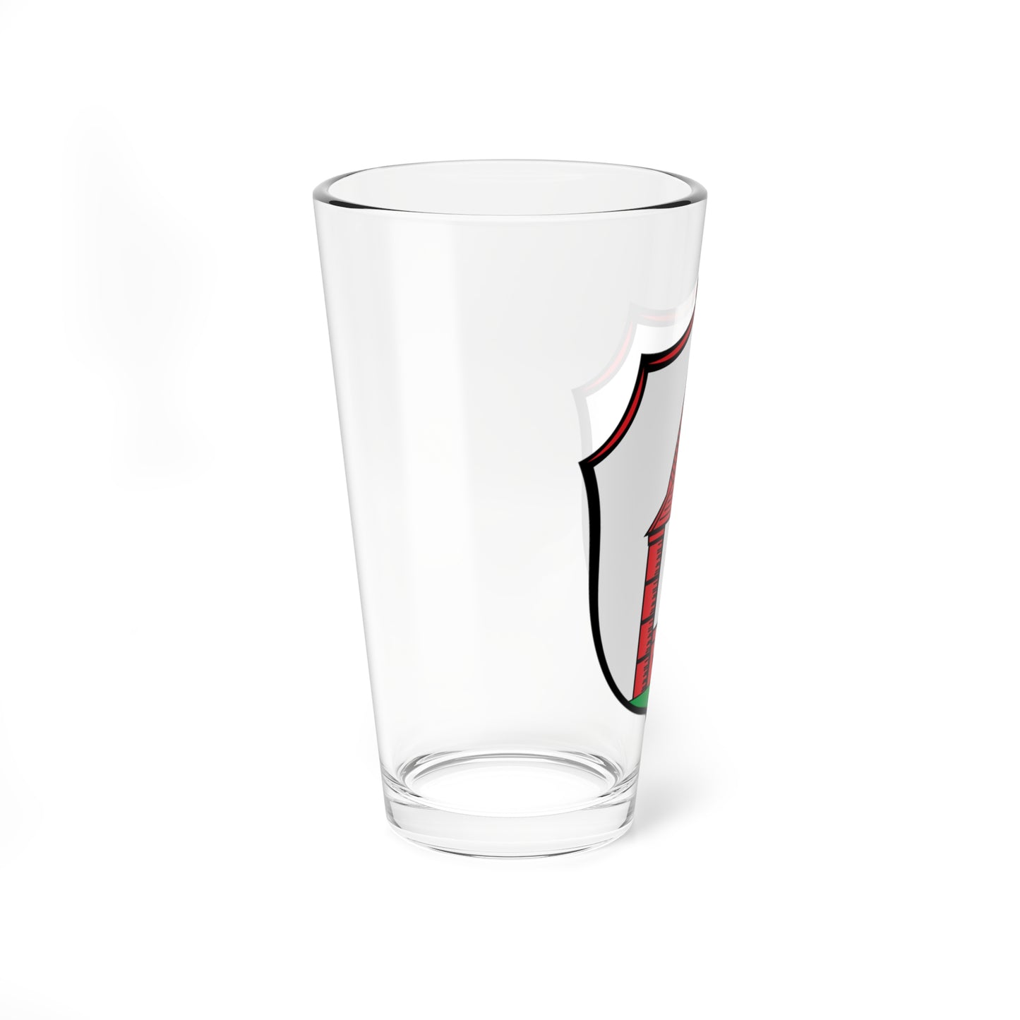 DEU Baudenbach COA (Germany) (Coat of Arms) Pint Glass 16oz